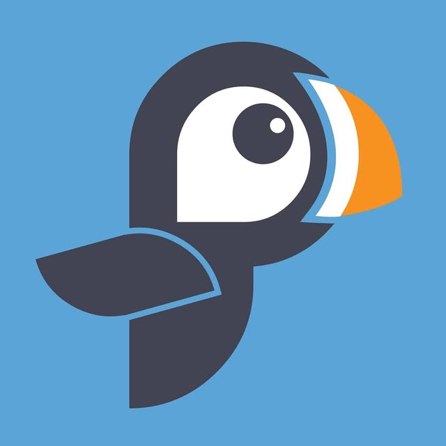 The Puffin Hut logo