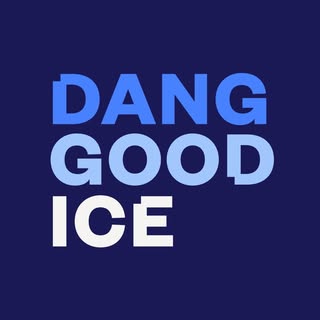 Dang Good Ice logo