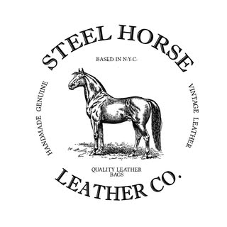 STEEL HORSE LEATHER logo
