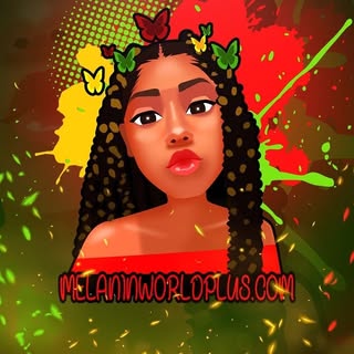 Melanin World Plus logo