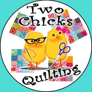 Two Chicks Quilting logo