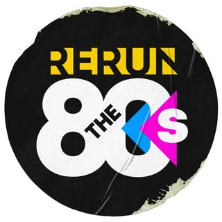 Rerun the 80s logo