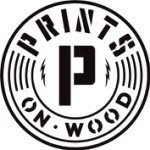 Prints On Wood logo