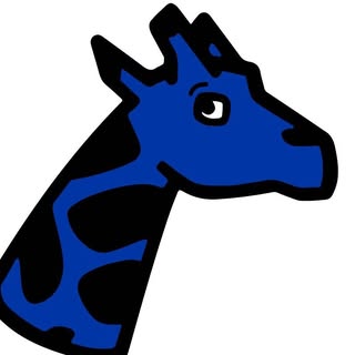 girafon bleu logo