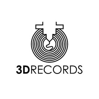 3D Records logo