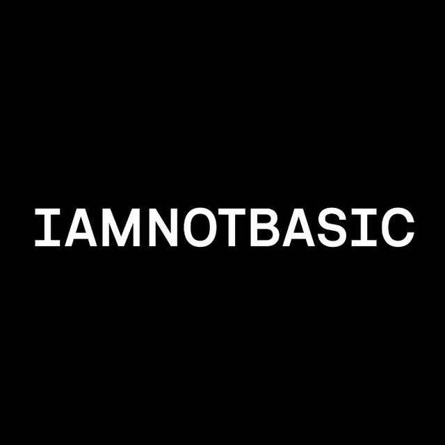 IAMNOTBASIC EU logo