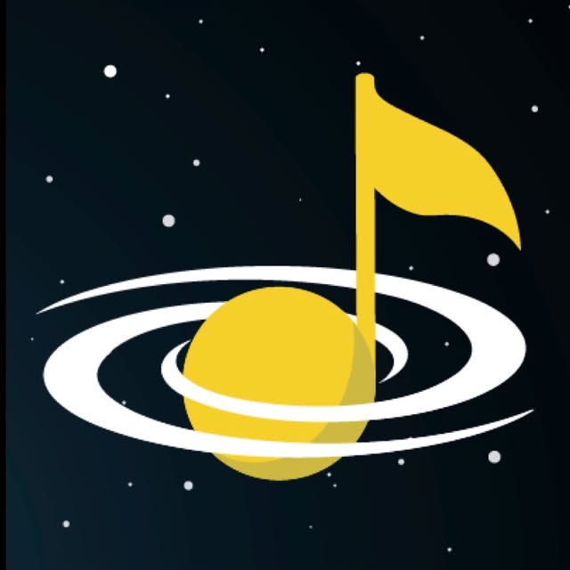 Galaxy Music Notes logo