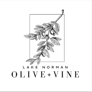Lake Norman Olive + Vine logo