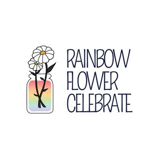 Rainbow Flower Celebrate logo