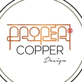 Proper Copper Design logo