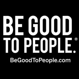 Be Good To People logo