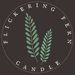 Flickering Fern Candle logo