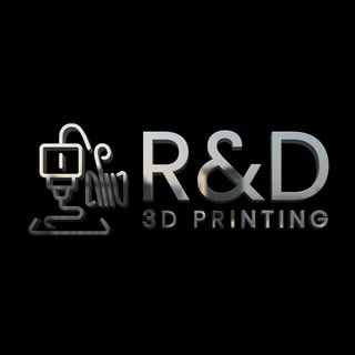 R&D 3D Printing logo