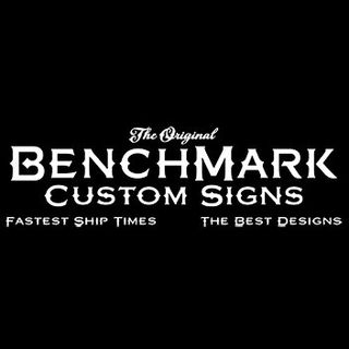 BenchMark Custom Signs logo