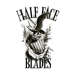 Half Face Blades logo