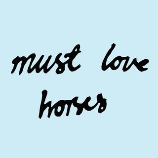 must love horses logo