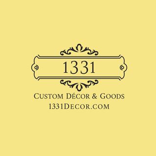 1331 Custom Decor & Goods logo
