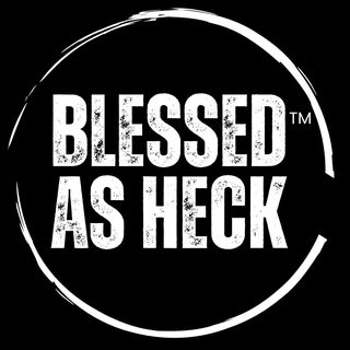 Blessed As Heck logo