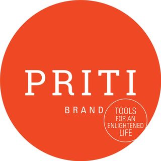 Priti Collection. Tools for an enlightened life. logo