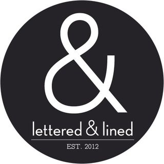 Lettered & Lined logo