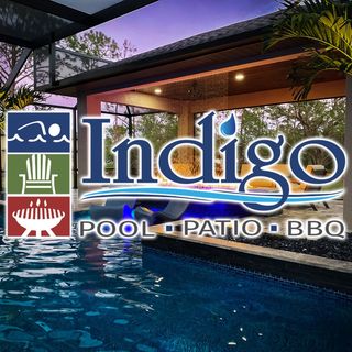 Indigo Pool Patio BBQ logo