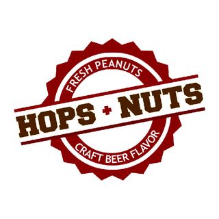 HOPS AND NUTS CRAFT BEER SNACKS logo