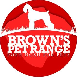 BROWNS PET RANGE logo