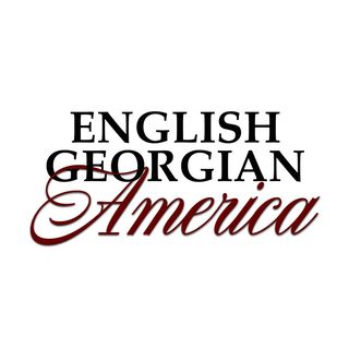 English Georgian America  logo