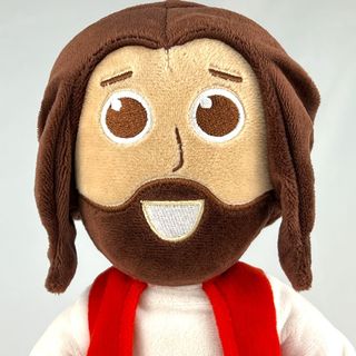 Talking Jesus Doll logo