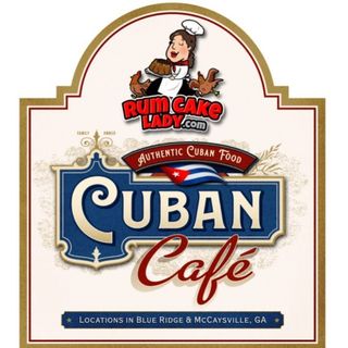 Rum Cake Lady Cuban Cafe logo