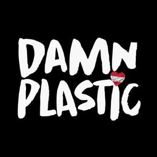 DAMN PLASTIC  logo