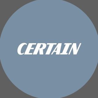 CERTAIN logo