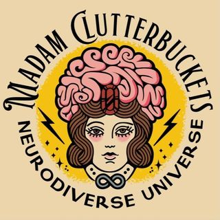 Madam Clutterbucket's Neurodiverse Universe logo