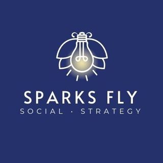 Sparks Fly Social Strategy logo