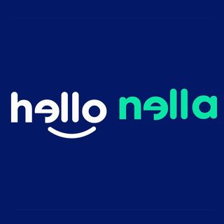 hello nella logo