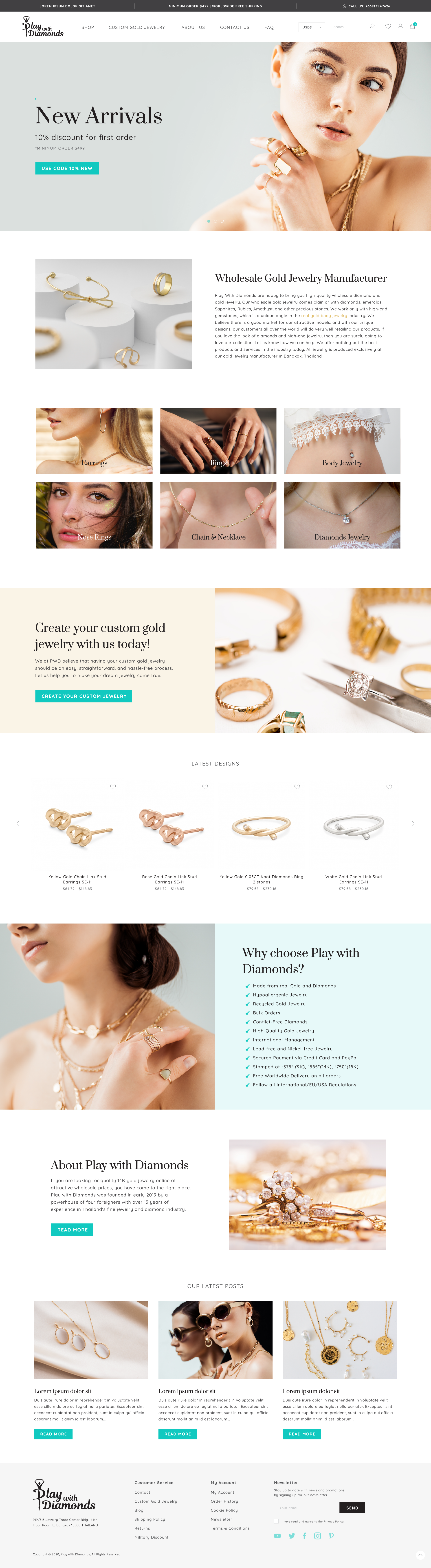 Jewelries Online Store screenshot