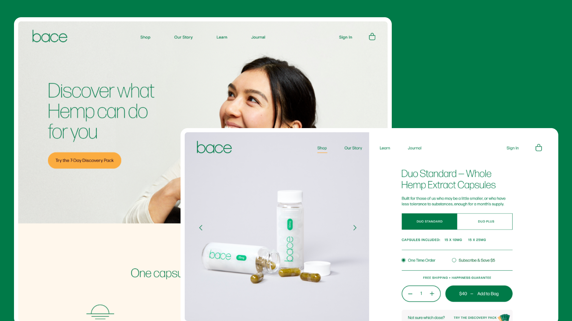 Bace: High Quality CBD Company screenshot