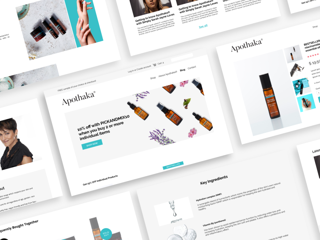 Apothaka - Award-winning skin care brand screenshot