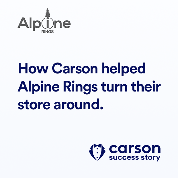 How Carson Helped Alpine Rings Turn Their Store Around screenshot