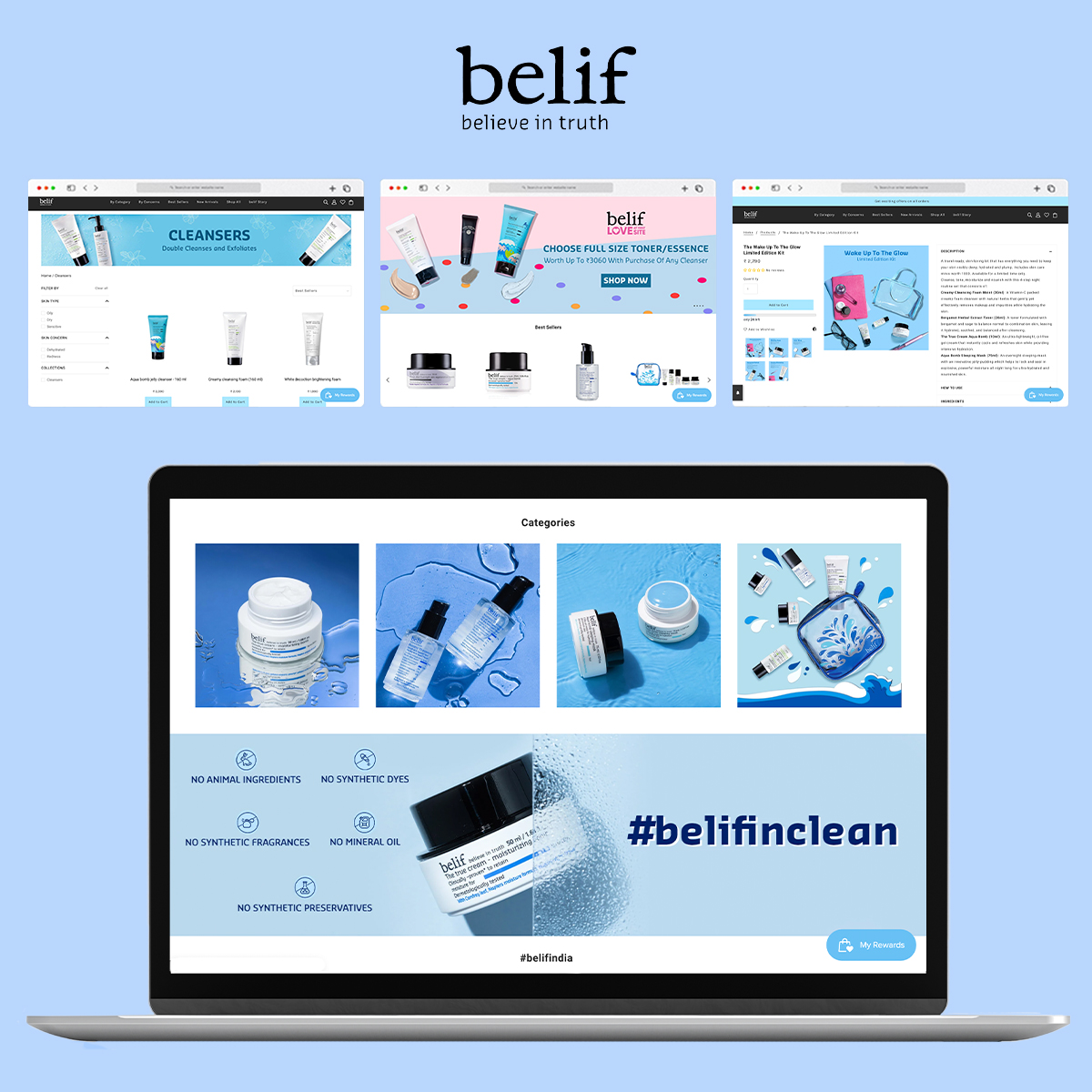 Belif - Store setup ,Custom integrations, App integrations screenshot