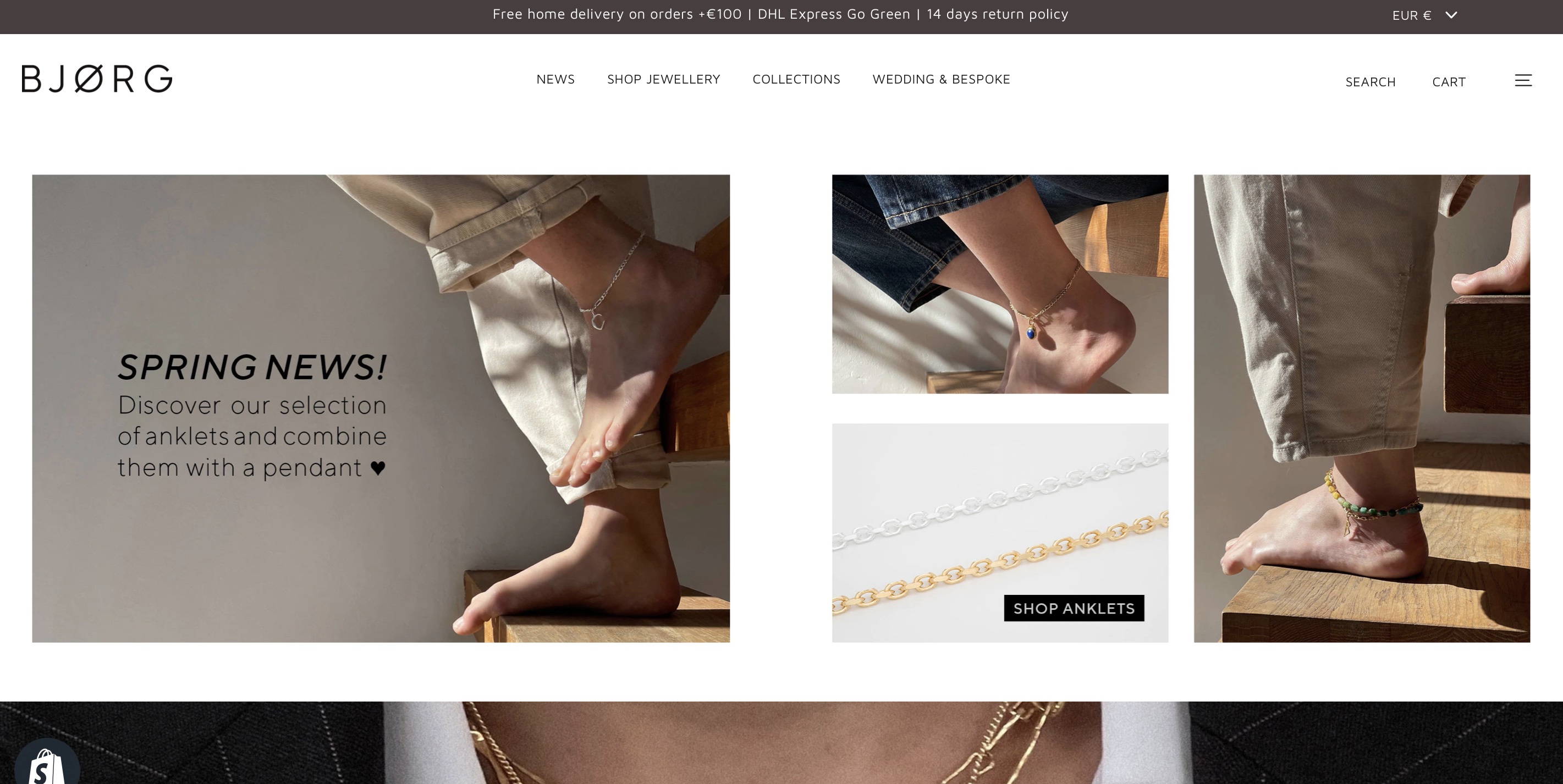 Bjørg Jewellery screenshot