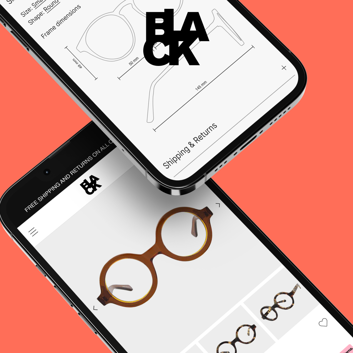 Black Eyewear screenshot