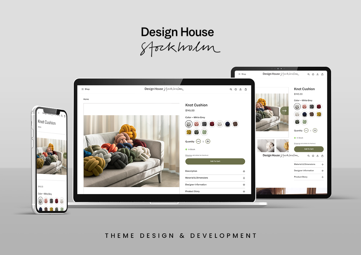 Design House Stockholm - Furniture Store  screenshot