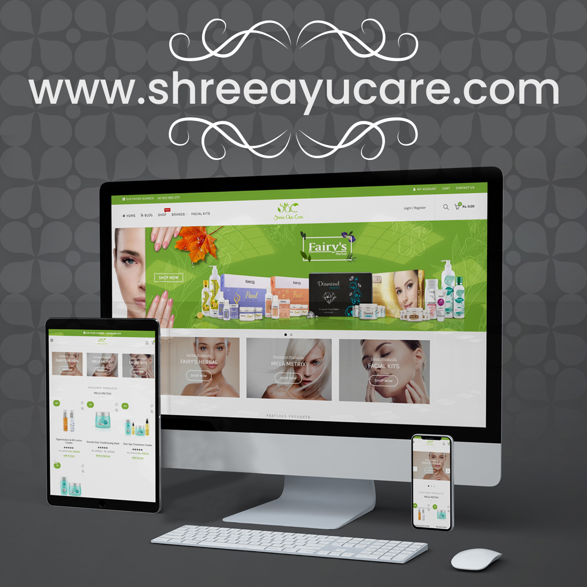 WWW.SHREEAYUCARE.COM screenshot