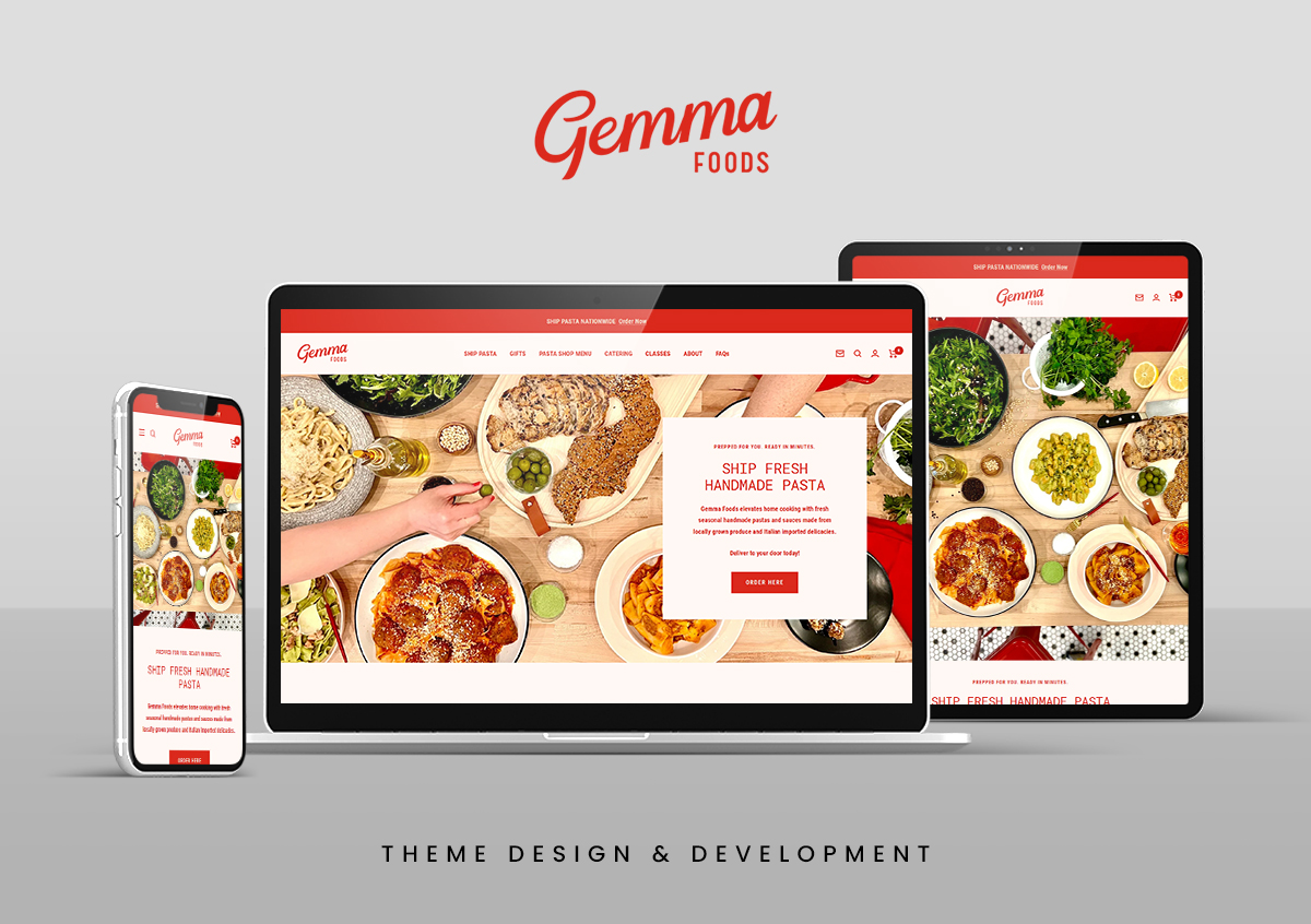 Gemma Foods - Pizza store  screenshot