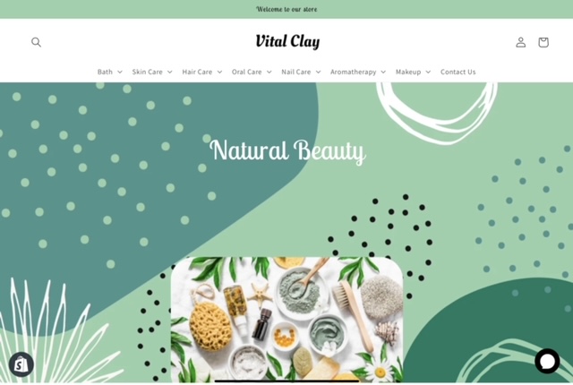 VitalClay.com - All Organic Natural Teeth Whitener screenshot