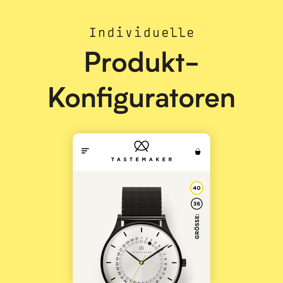 Shopify Produktkonfiguratoren screenshot