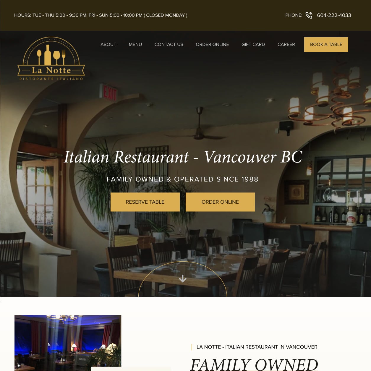 Italian Restaurant screenshot