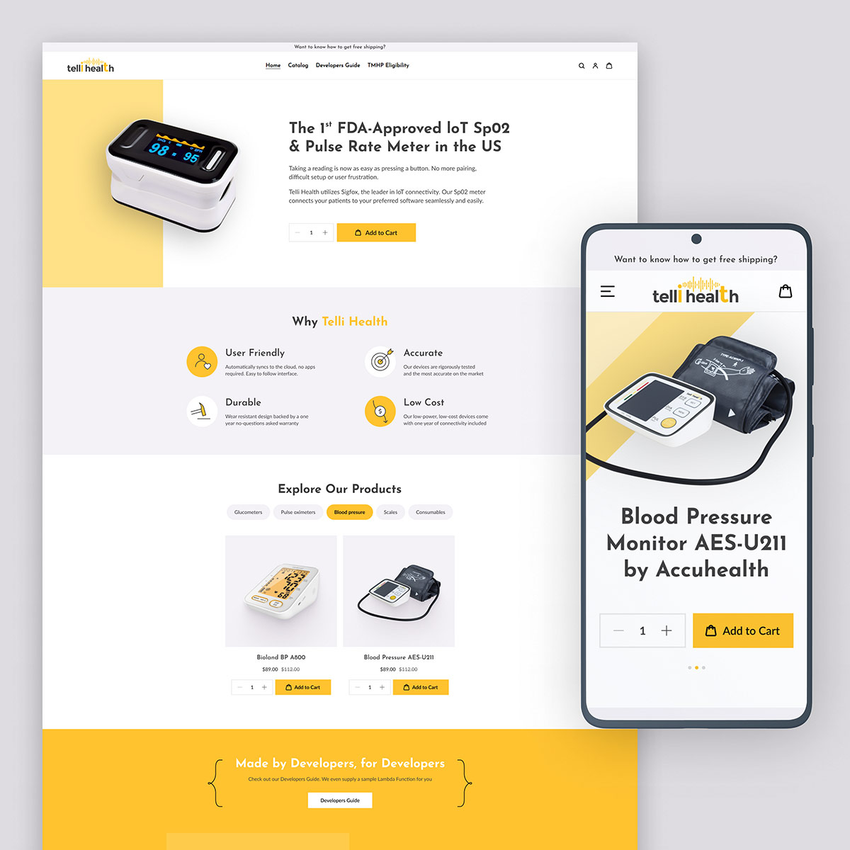 TelliHealth • Medical Devices Store screenshot