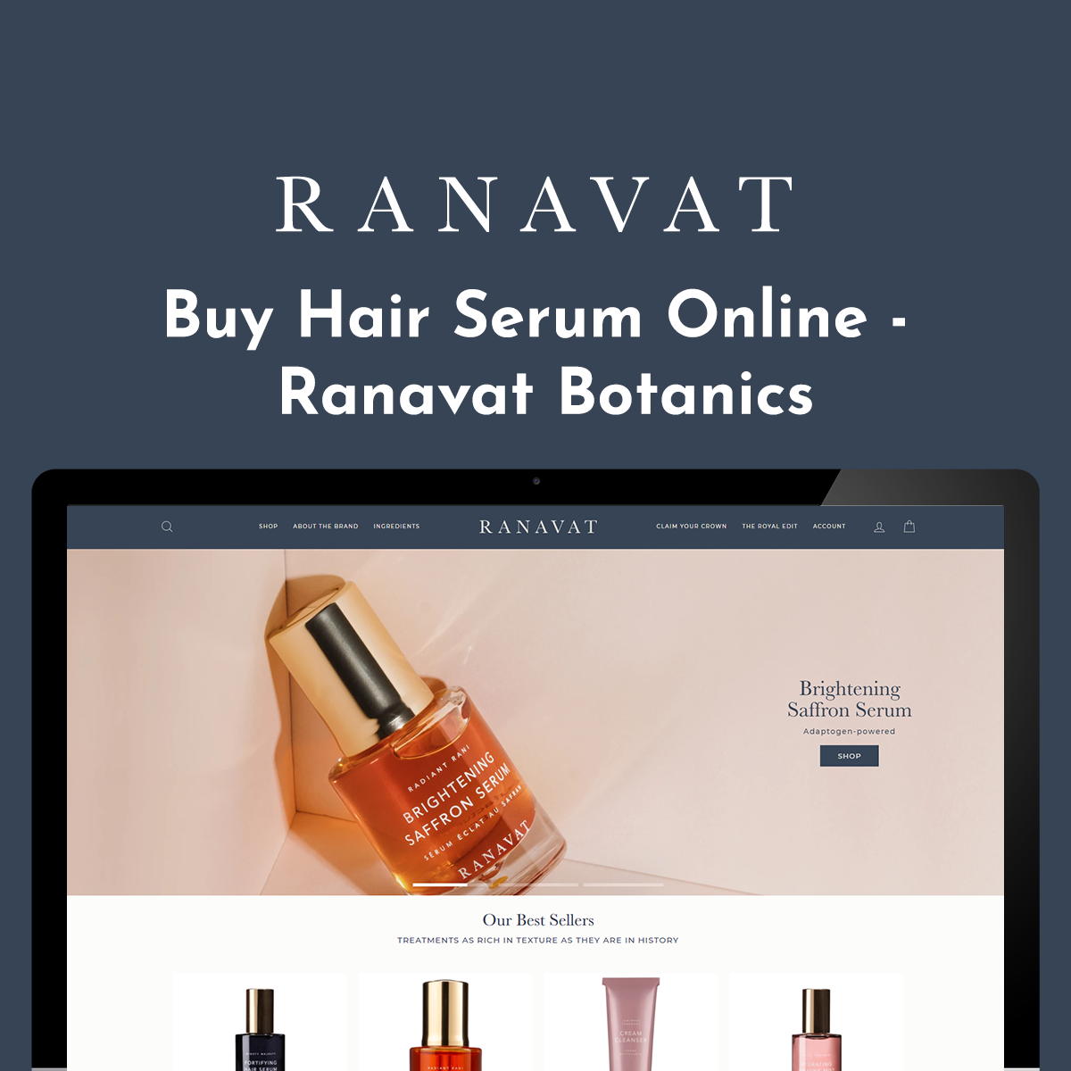 A store development based on design - https://www.ranavat.com/   screenshot